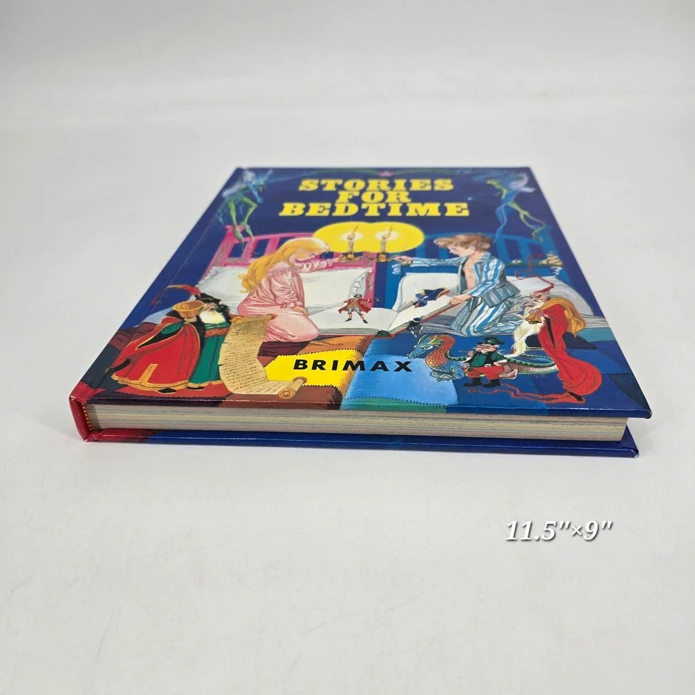 Vintage 1984 Brimax Stories for Bedtime Hardcover Children's Fairy Tale Book